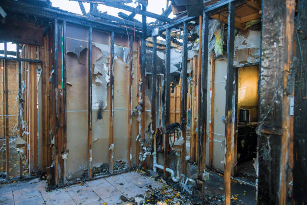 Professional Emergency Fire Cleanup technician working in Farmington, PA